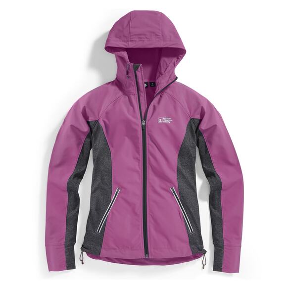 Eastern Mountain Sports Active Hybrid Purple Wind Jacket Winter Coat XS - Picture 6 of 6